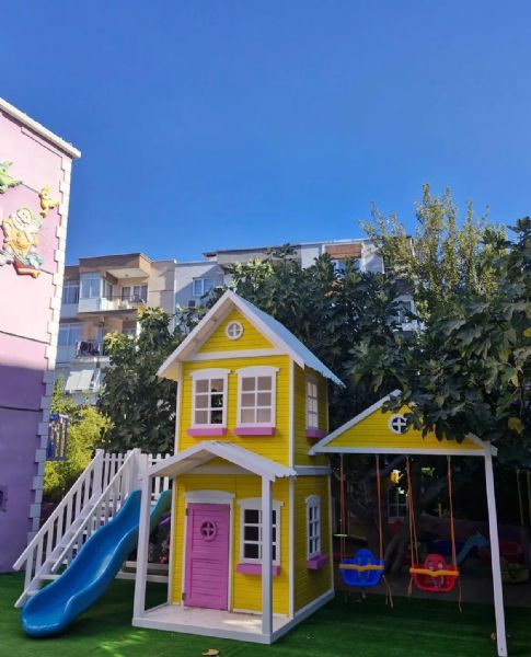 Neşeli Evim Ahşap Oyun Parkı