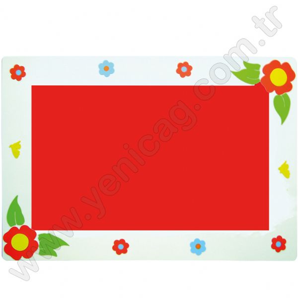 Flower Figured Panel 100x135 cm