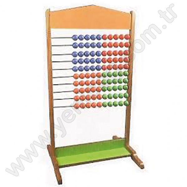 Wood Abacus with 100s