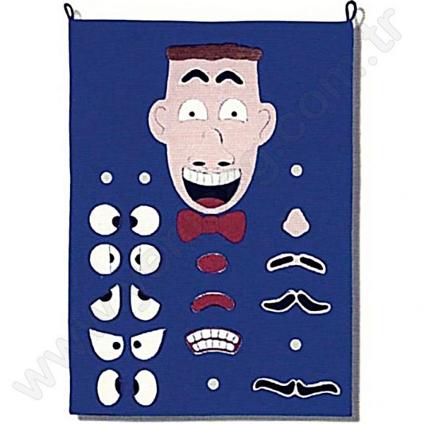 Velcro Male Expression Board