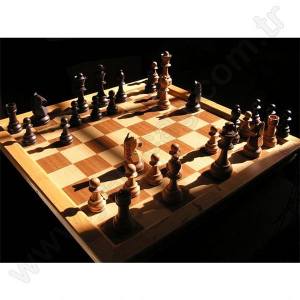 Wooden Desktop Chess