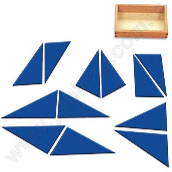 Blue Triangles in Box