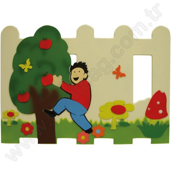 Apple Picker Child with Figured Fence (m2 Price)